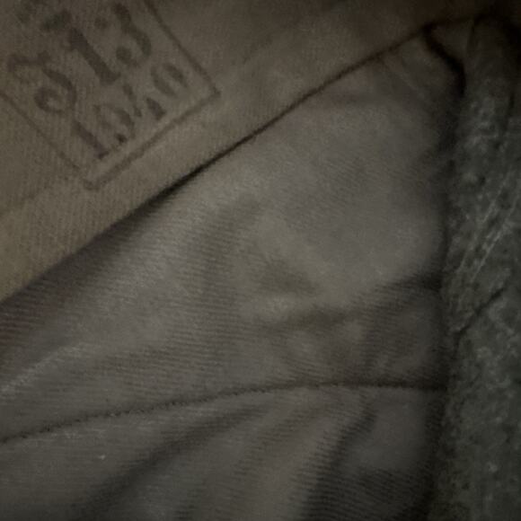 Vintage Swiss Army Trousers Men 36x42 Gray Green Heavy Wool Field Pants Military - Picture 7 of 7